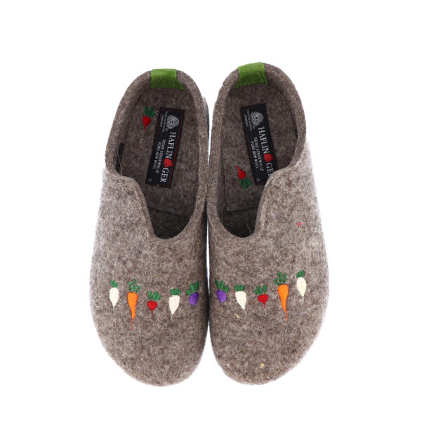 Haflinger Roots Patterned Slipper