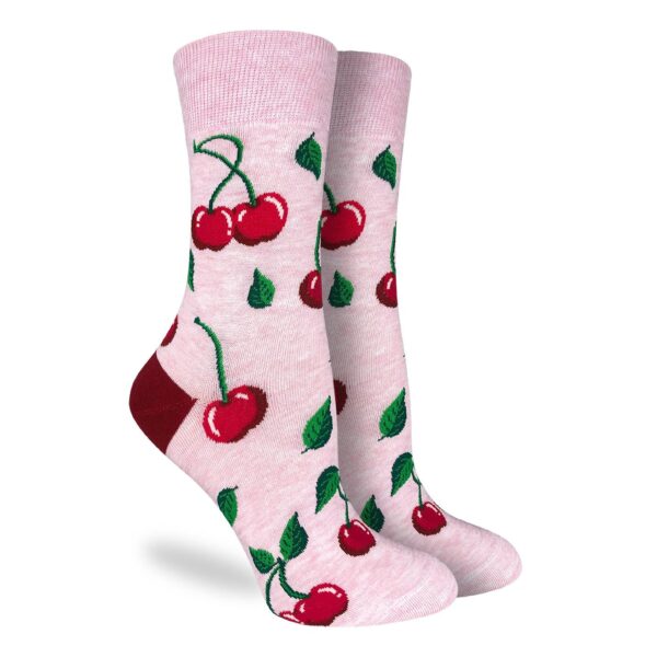 Good Luck Sock Wo Cherries Sock