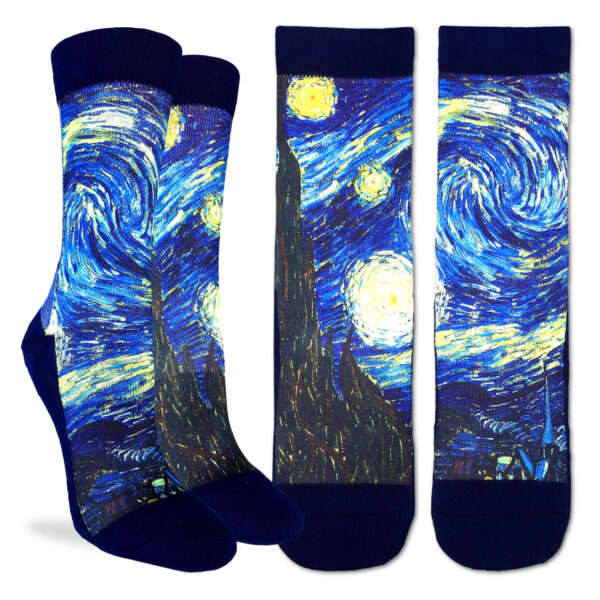 Good Luck Sock Wo the Starry Night Socks