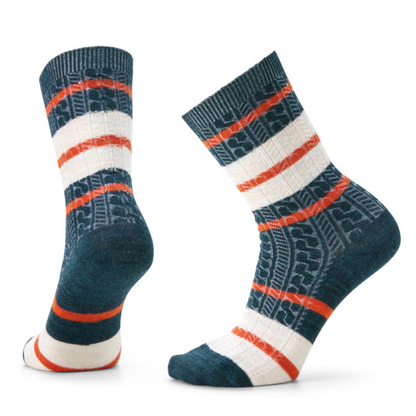 Smartwool Wo Everyday Striped Cable Crew