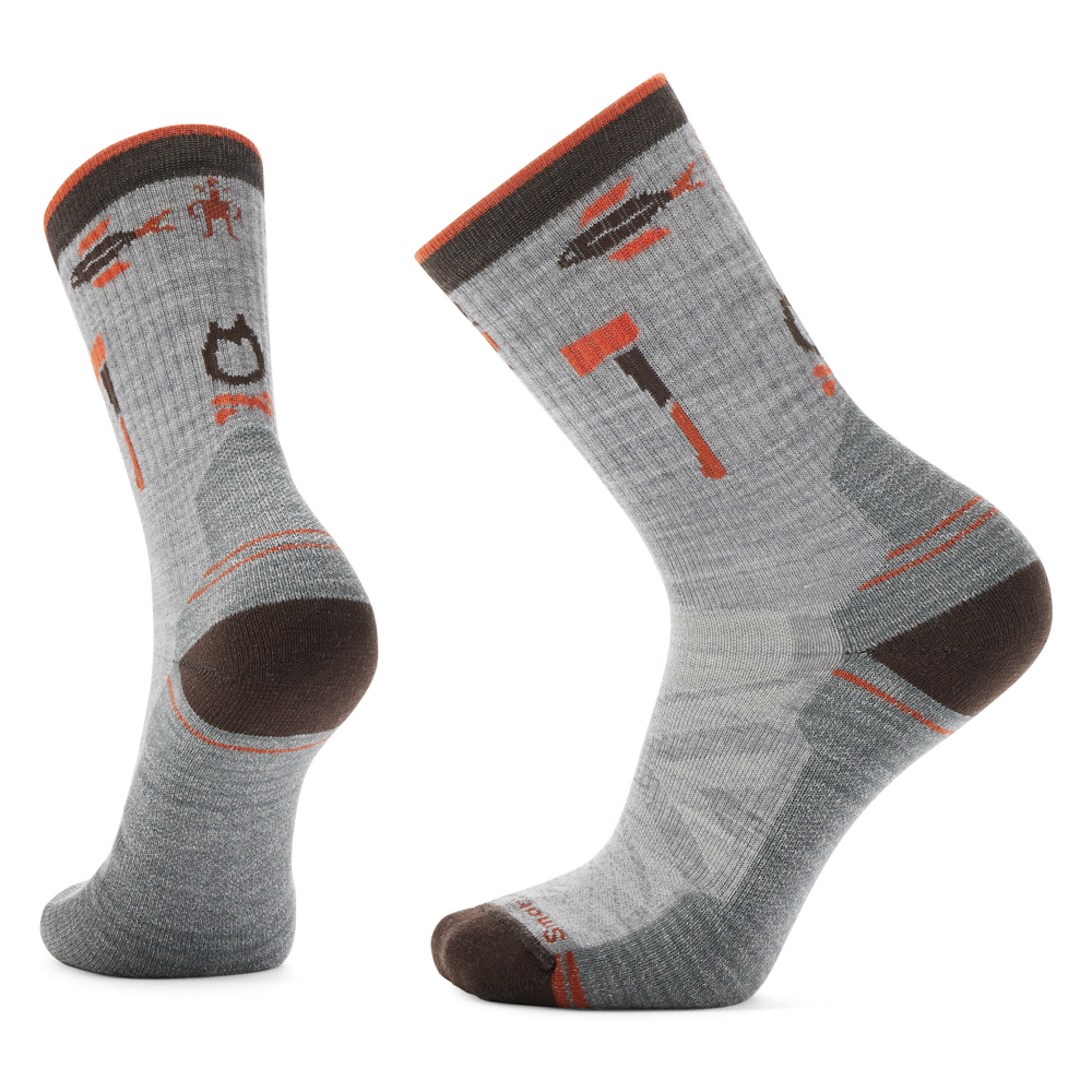 Hike Light Cushion Camp Gear Crew Socks