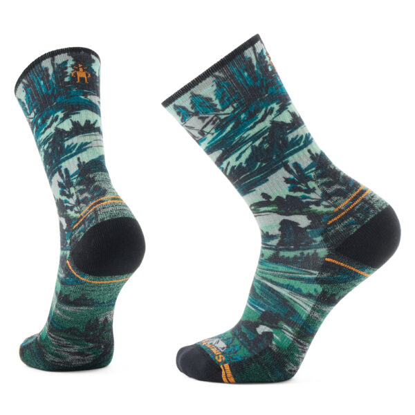 Smartwool Hike L Cush Camp Print Crew