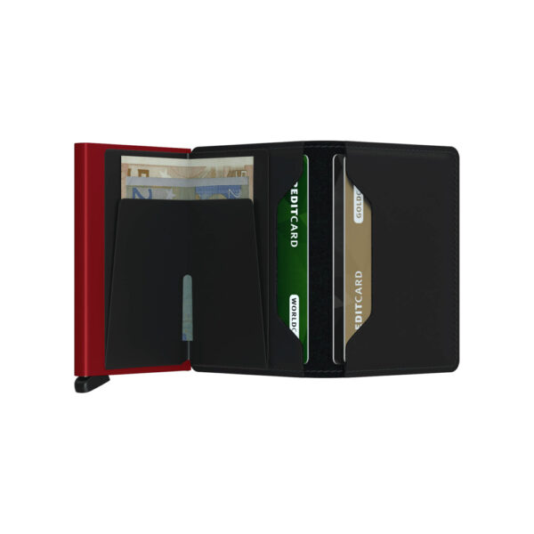 Secrid_Slimwallet_Matte_BlackRed_Open_SQUAREEDIT