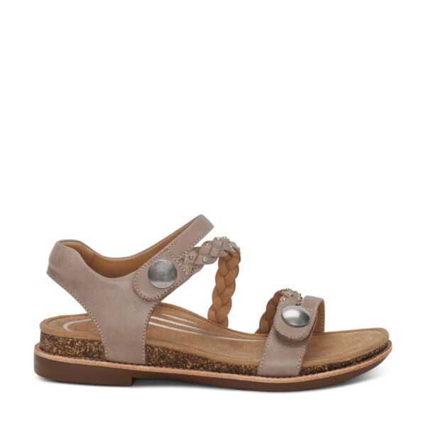 Aetrex Jenn Woven Strap Sandal