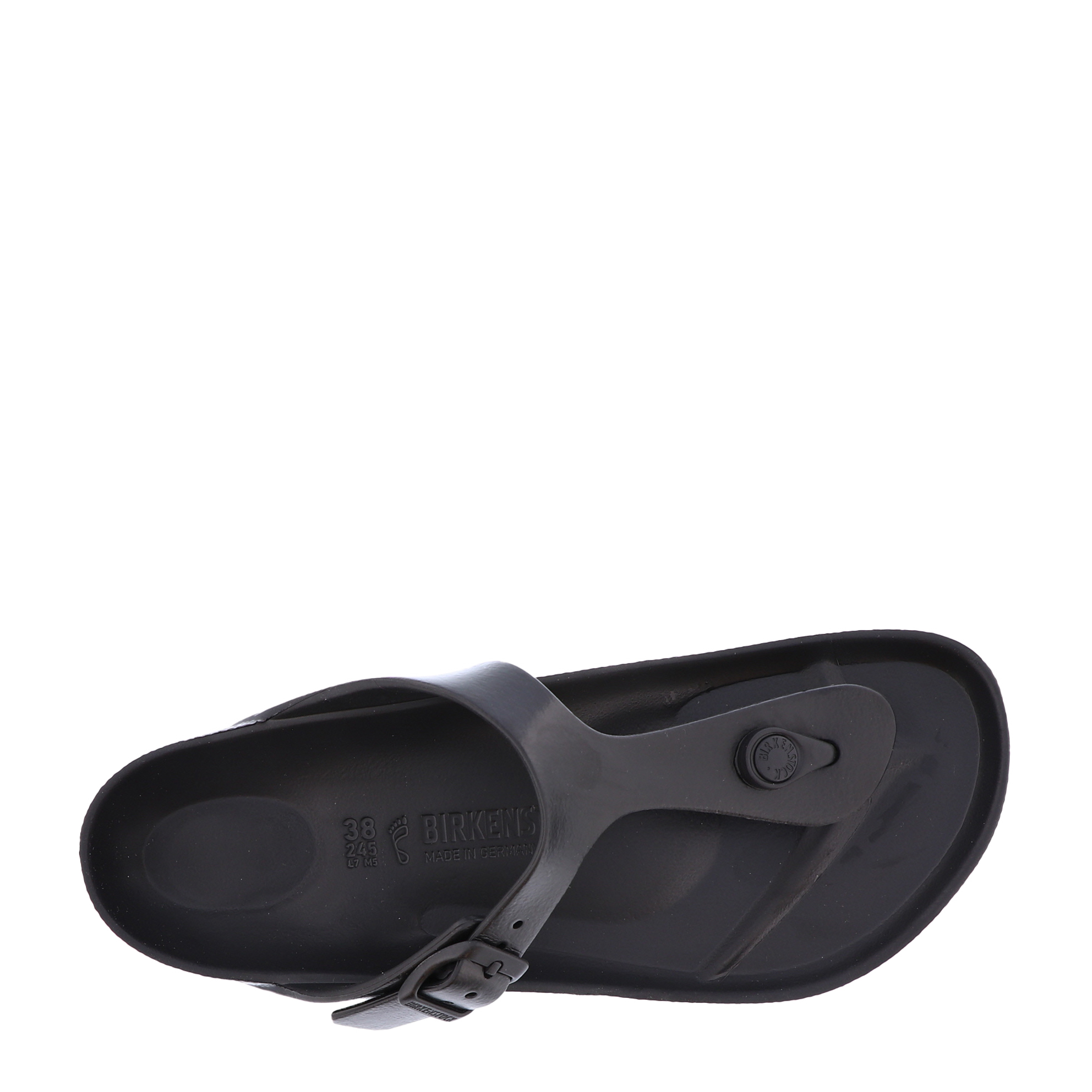 Birkenstock Gizeh Black Eva R - Kunitz Shoes