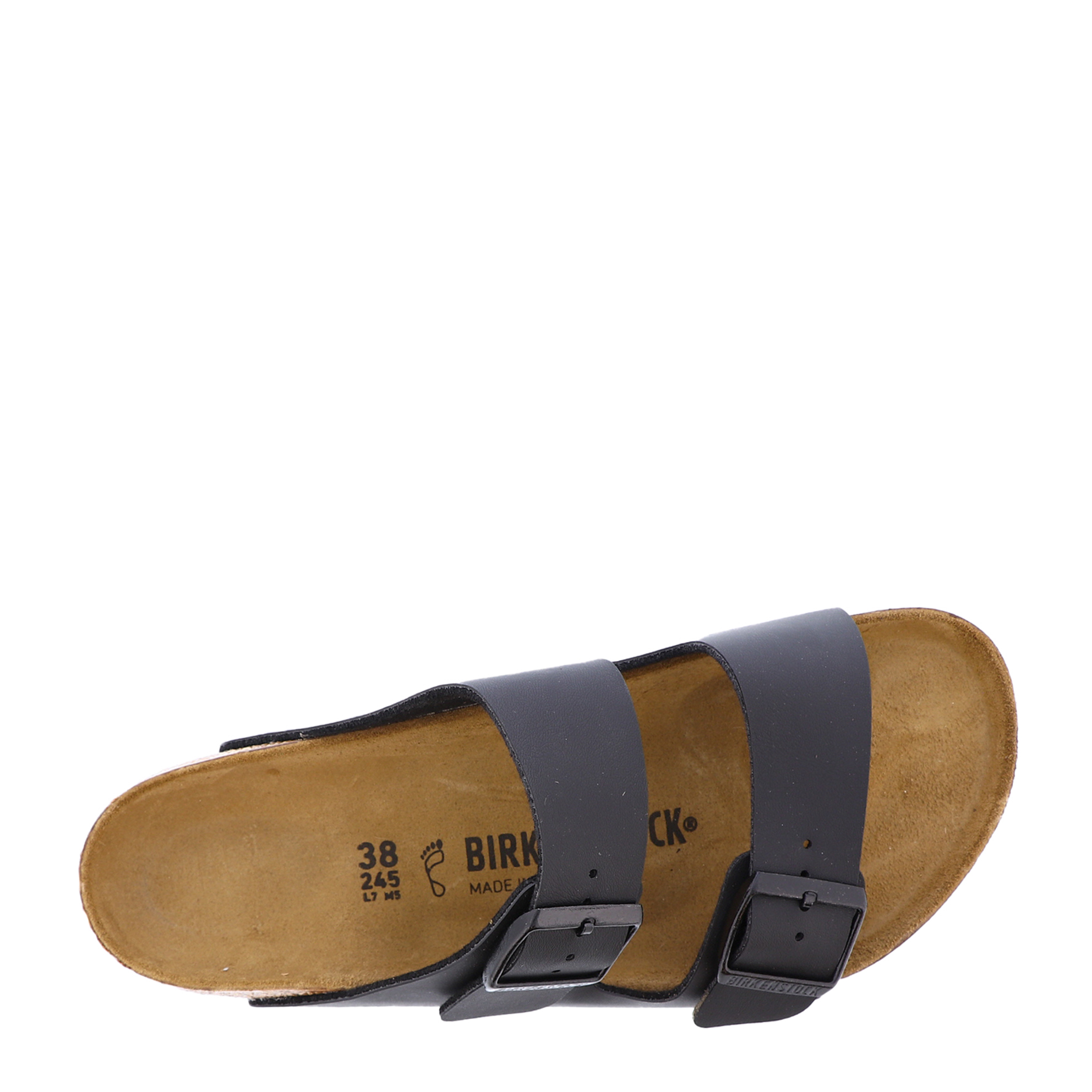 サンダル BIRKENSTOCK SS25 'Arizona BS' sandals (051793 BLACK) Birkenstock Arizona Black Birkibuc 9 US Womens / 7 US Mens