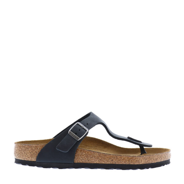 Birkenstock Gizeh Black Oil Ltr R