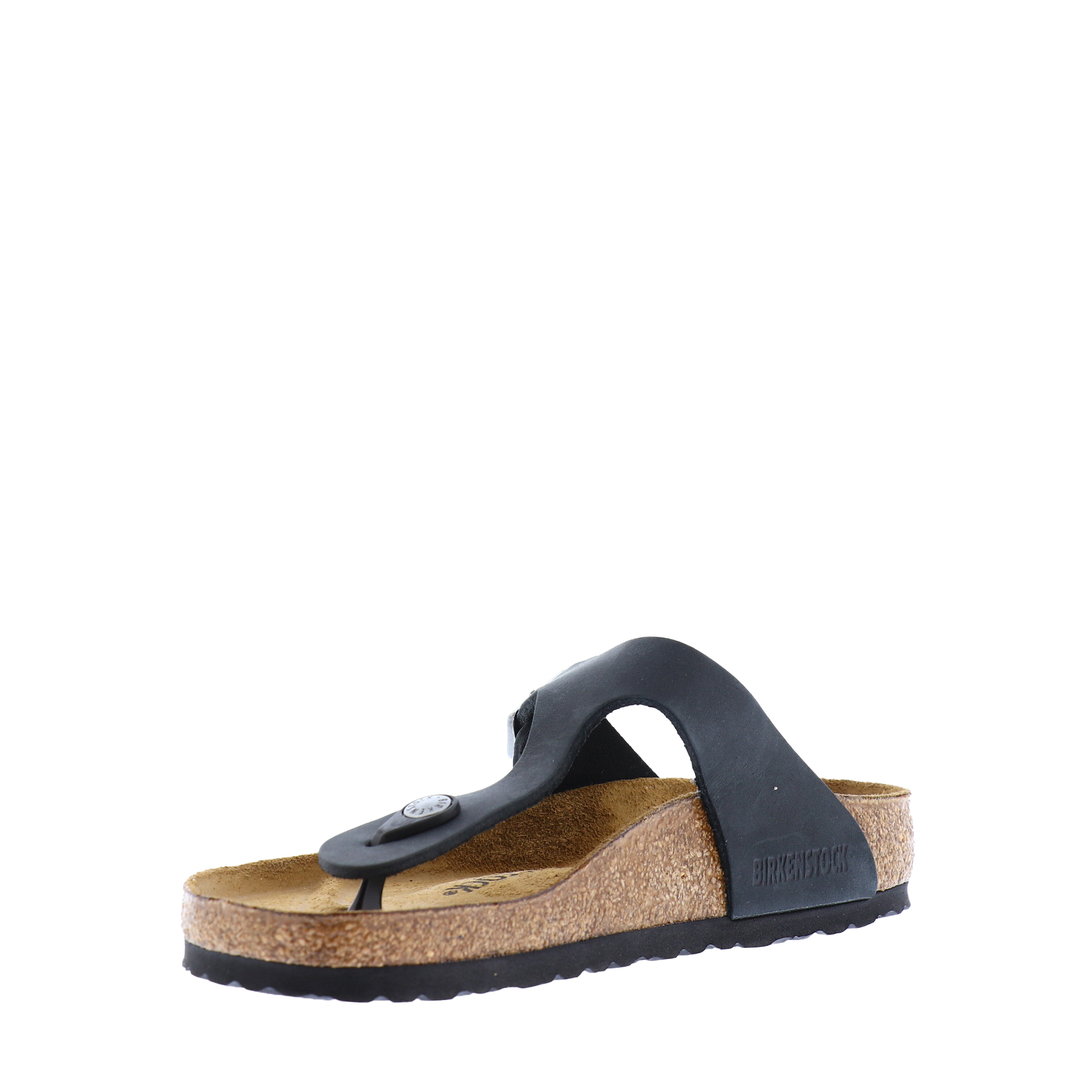 Birkenstock Gizeh Black Oil Ltr R Kunitz Shoes