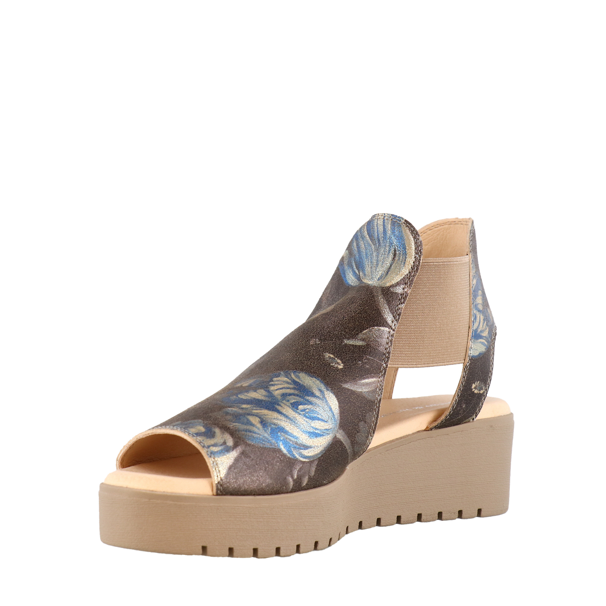 WAVES KEITH CANISIUS SHOEGAZER シューゲイザー Django & Juliette Ozie Wedge Sandal - Kunitz Shoes