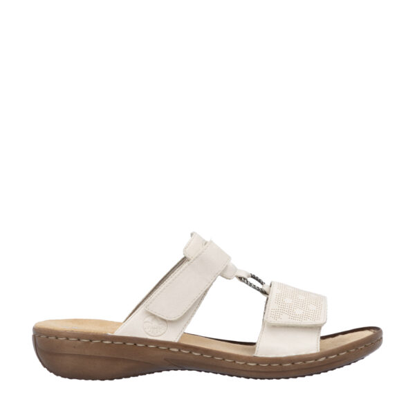 Rieker 60885 2 Strap Slide Sandal