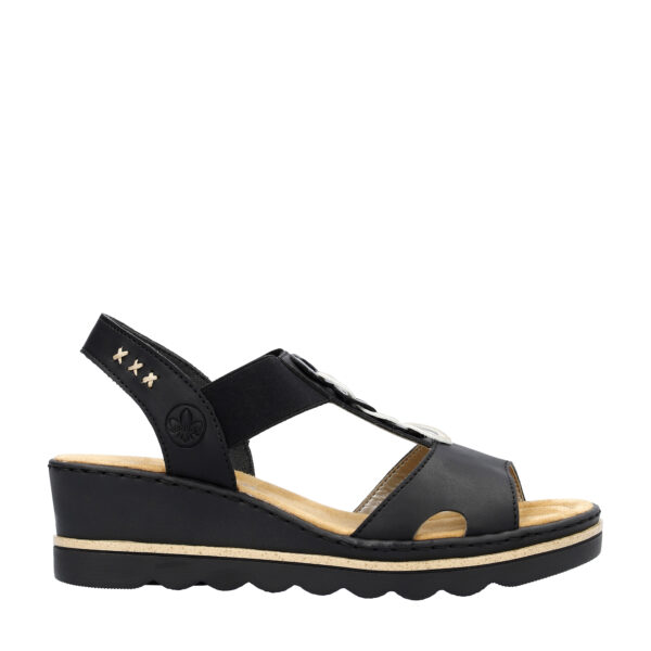 Rieker 67498 Wedge Sandal