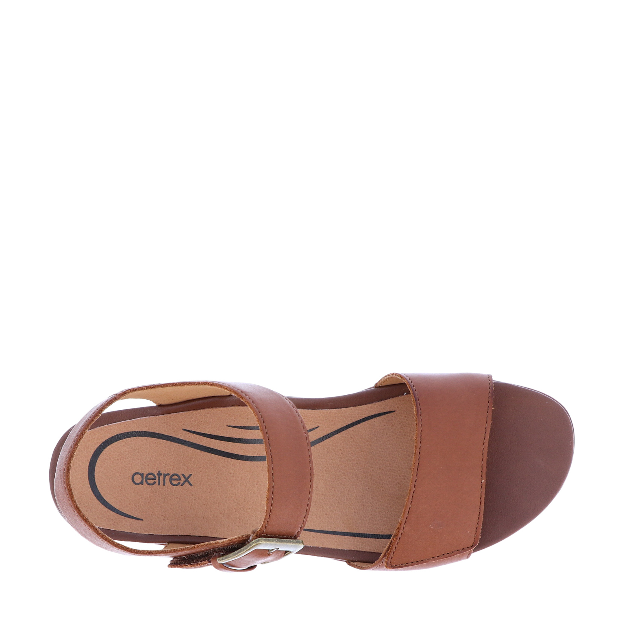 Aetrex Ariel Platform Sandal - Kunitz Shoes