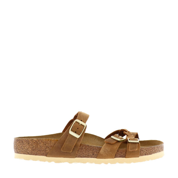 Birkenstock Franca Braid Cognac Ltr R