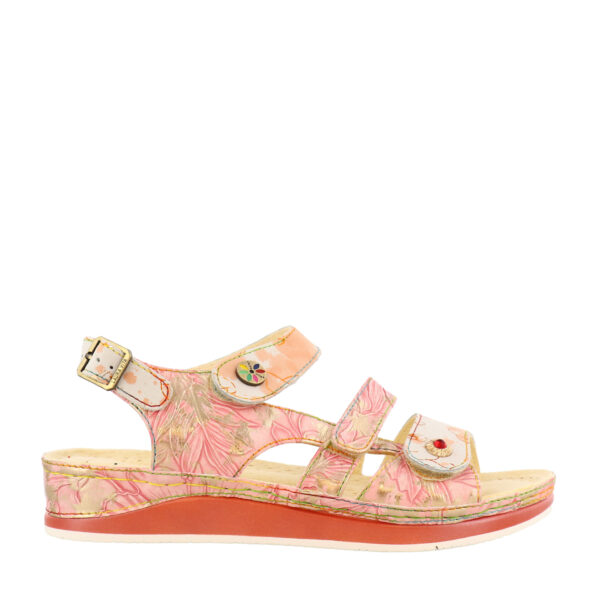 Laura Vita Wo Gougere Sandal Cerise