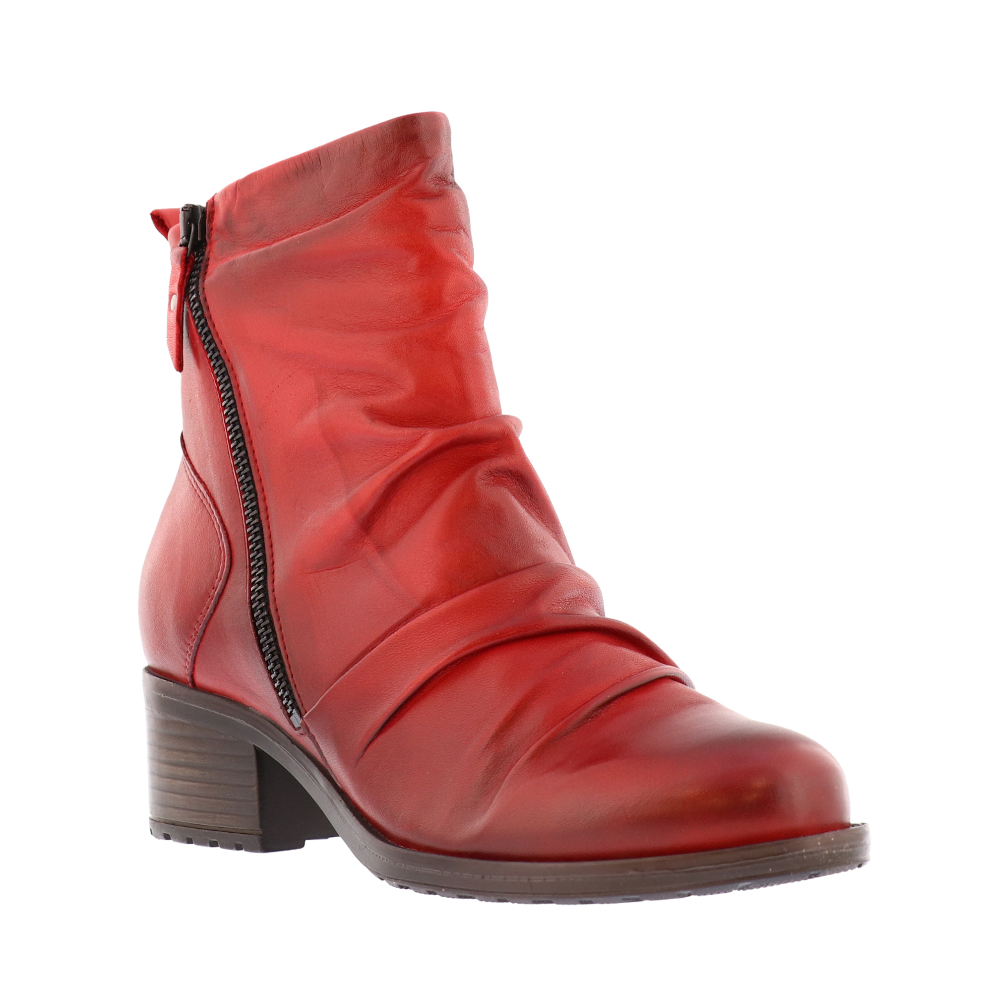 Miz Mooz Juliena Short Heeled Boot - Kunitz Shoes