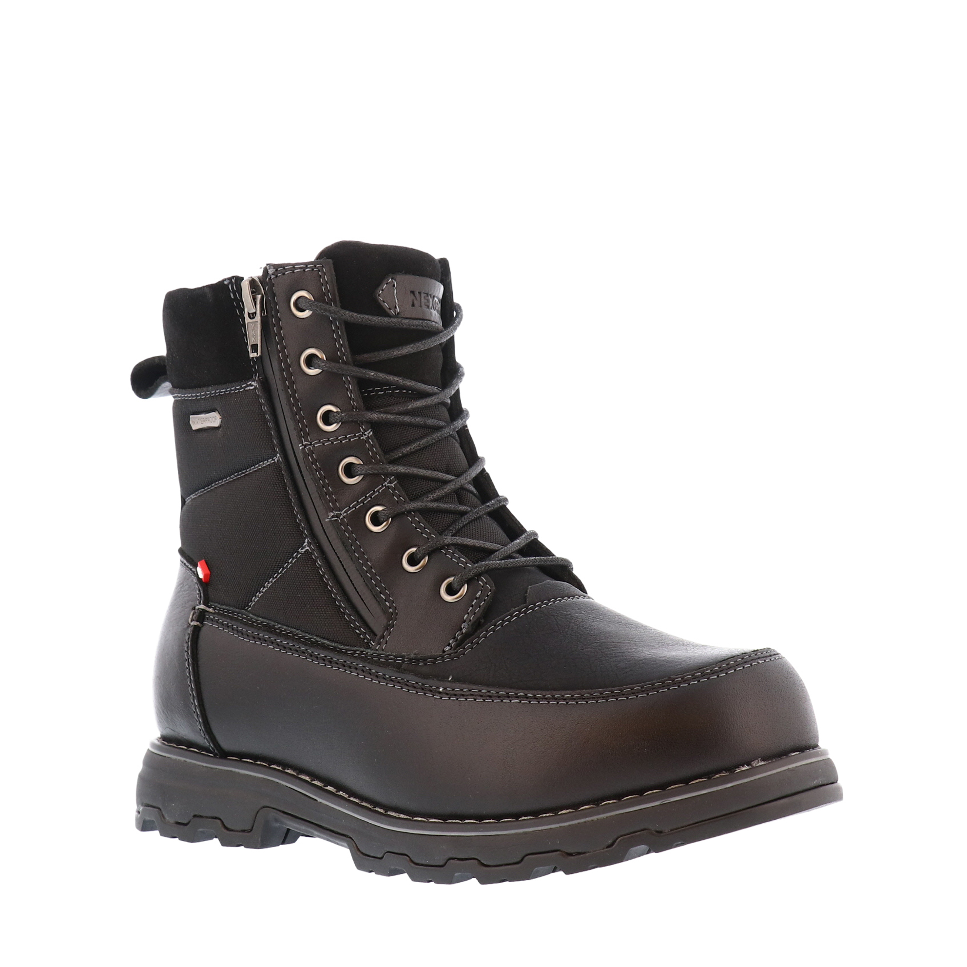 カニエ Men's Zionic NXT Waterproof Hiking Shoe | Martini Olive/Lemon