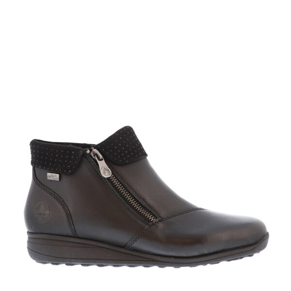 Rieker Wo 47252 Zip Short Boot