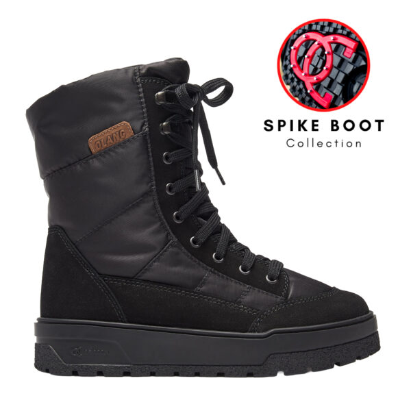 Olang Midnight Laceup Spike Boot