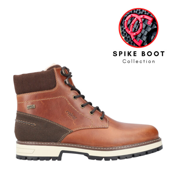 Rieker Me F8303 Laceup Spike Boot