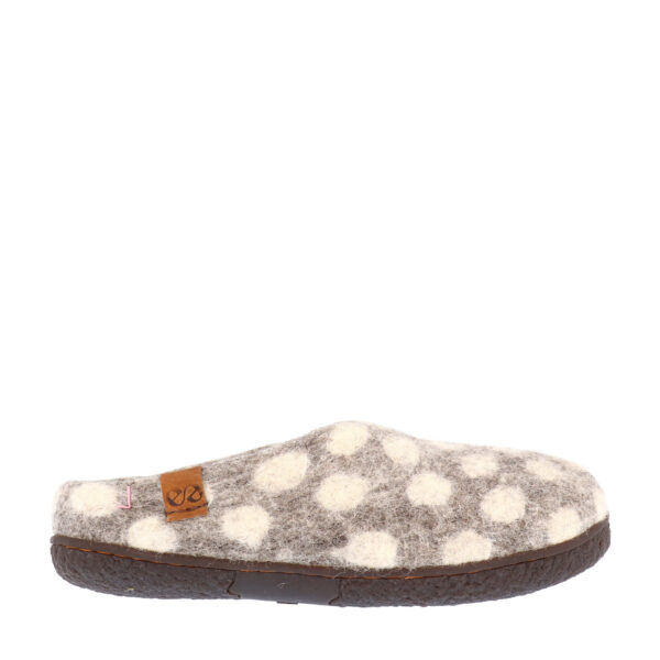 Wool By Green Comfort Lhasa Rubber Sole Slipper
