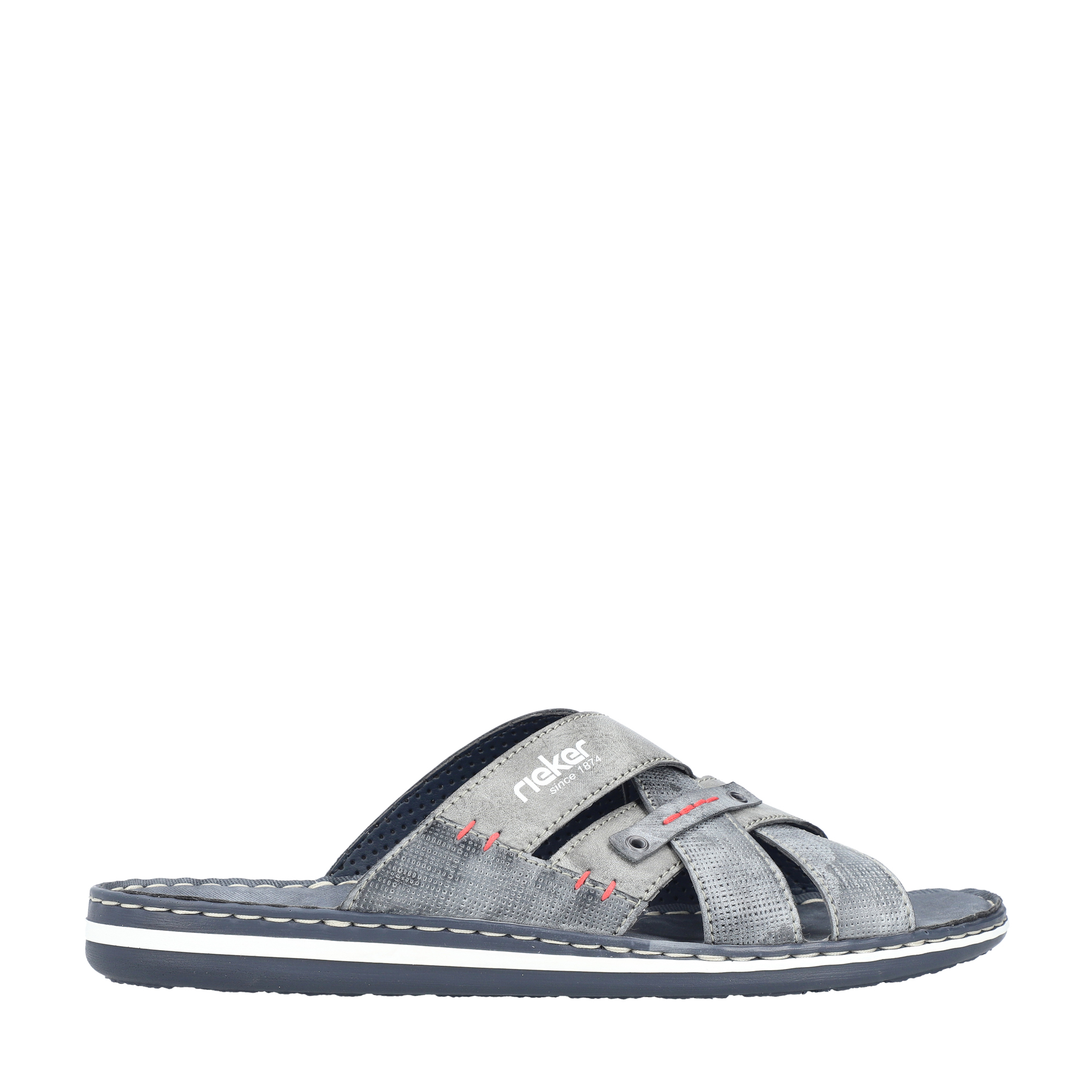 Rieker 21062 Adenau Slide Sandal - Kunitz Shoes