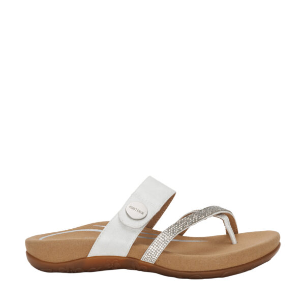 Aetrex Savannah 3 Strap Sandal - Kunitz Shoes