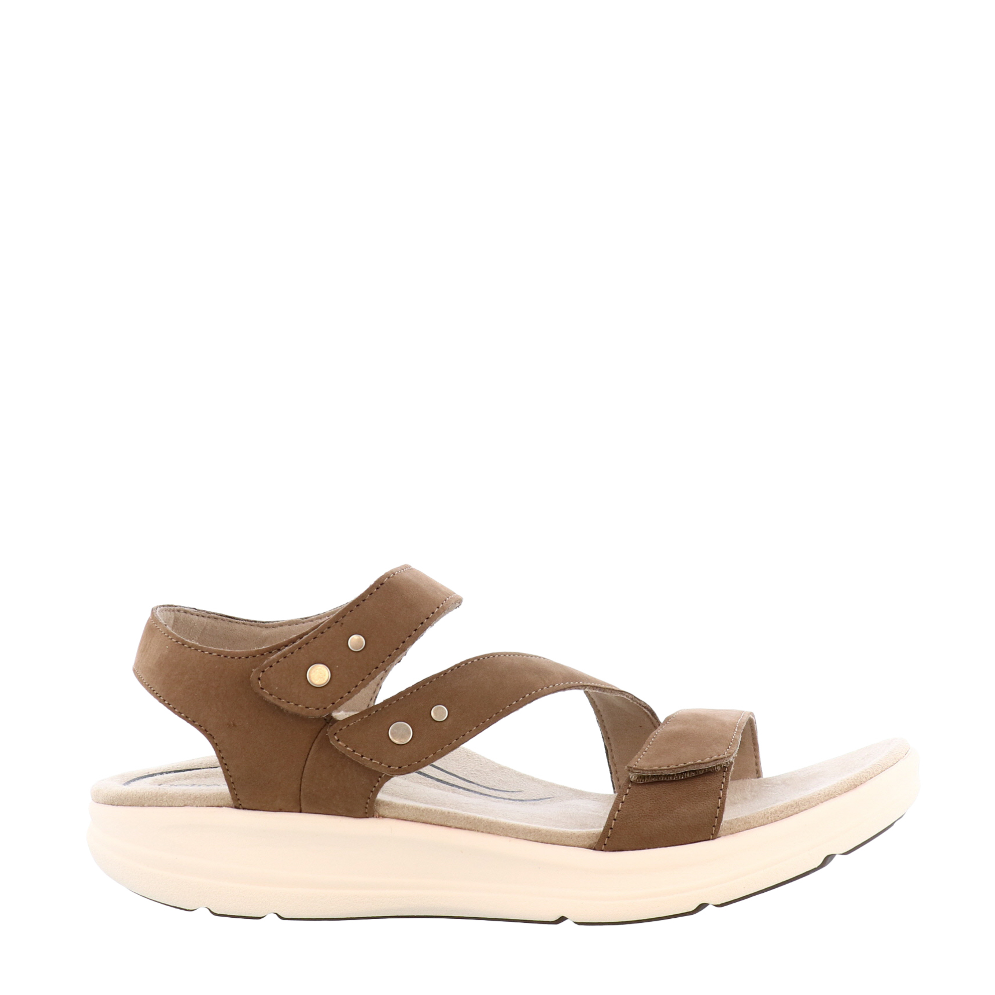 aya Aetrex Savannah 3 Strap Sandal - Kunitz Shoes